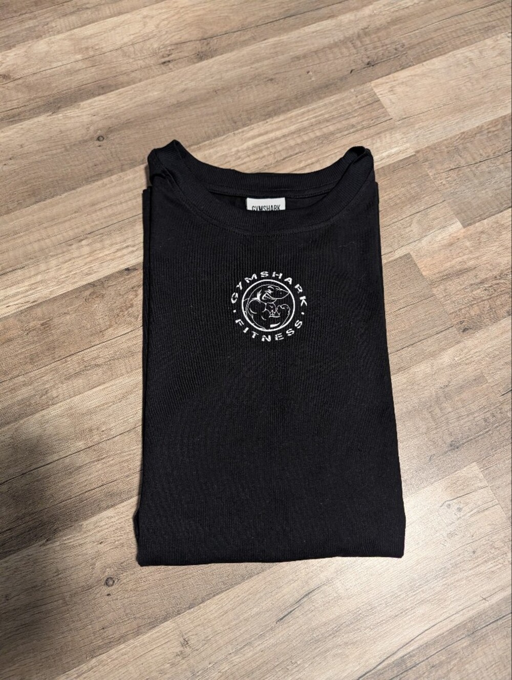 Gymshark Logo Black Tee